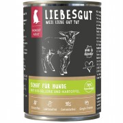 Bio Schaf mit Sellerie und Kartoffel 400g Hund Nassfutter Liebesgut